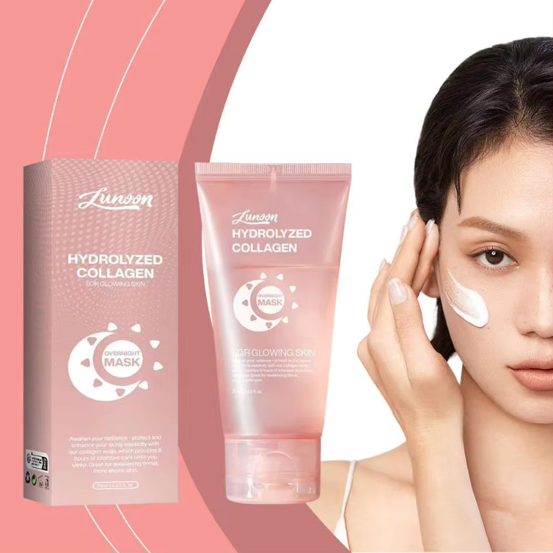 Face Night Mask Collagen Wrapping Mask Natural 