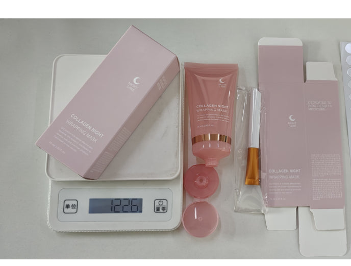 Face Night Mask Collagen Wrapping Mask Natural 