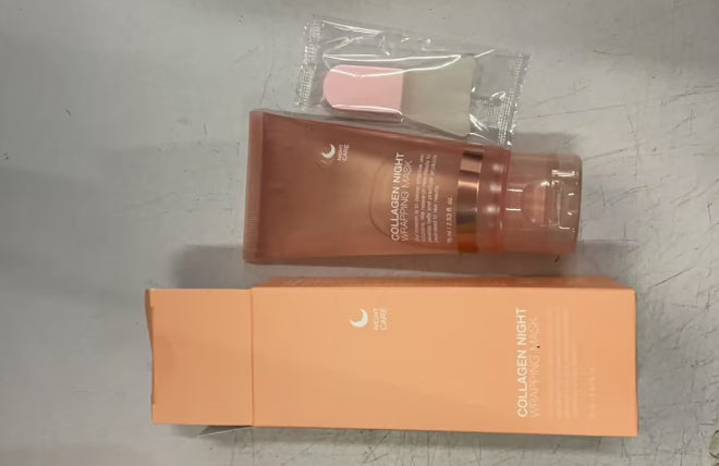Face Night Mask Collagen Wrapping Mask Natural 