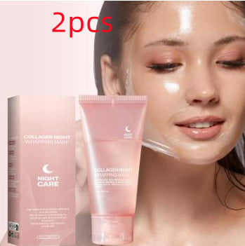 Face Night Mask Collagen Wrapping Mask Natural 