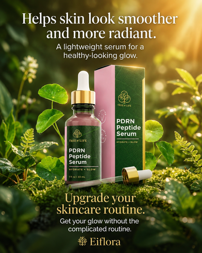 PDRN Glow Serum | Salmon DNA + Peptide Complex for Hydrated, Radiant-Looking Skin